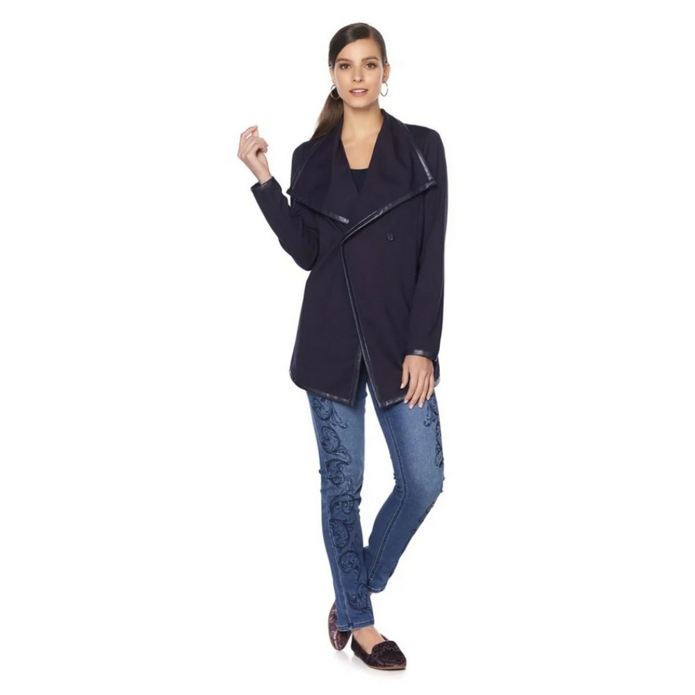 DG2 | Ponte Draped Jacket